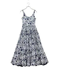 マリハ ノースリーブワンピース 花柄 レディース SIZE 38 (S) MARIHA