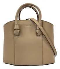 美品 フルラ 2WAY ハンドバッグ ショルダーバッグ 斜め掛け ミアステラ M レディース Furla