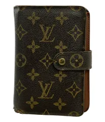 訳あり ルイ・ヴィトン 二つ折り財布 モノグラム ポルトパピエジップ M61207 レディース LOUIS VUITTON
