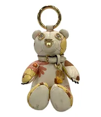 コーチ キーホルダー キーリング バッグチャーム フローラルクラスタープリント キャンバス レザー CH854 レディース COACH