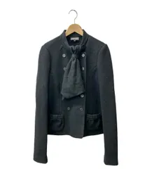 エンポリオ・アルマーニ ノーカラージャケット レディース SIZE 44 (L) Emporio Armani