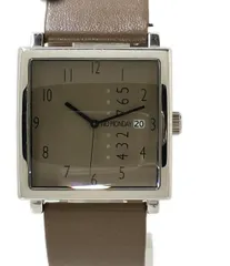 ノーマンデー 腕時計 クオーツ ブラウン系 レディース メンズ No Monday