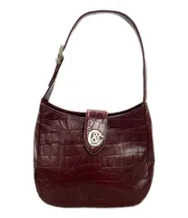 モスキーノ ハンドバッグ クロコ型押し レディース MOSCHINO