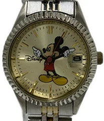 ディズニー 腕時計 MCK340 クオーツ ゴールド レディース Disney
