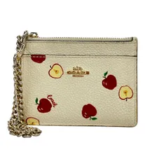 コーチ コインケース パスケース チェーン付き りんご柄 88257 レディース COACH