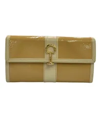 ハマノ 長財布 エナメル 牛革 レディース HAMANO