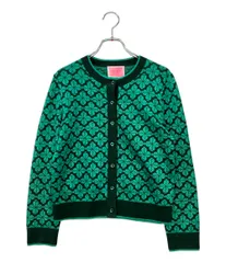 美品 ケイトスペード ニューヨーク 総柄カーディガン 長袖 レディース SIZE S kate spade NEW YORK