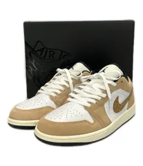 美品 ナイキ エアジョーダン 1 ローカットスニーカー Brown Elephant Safari Low SE DZ4130-201 メンズ SIZE 28.5 (XL) NIKE Jordan 1