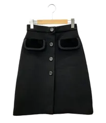 ミュウ ミュウ フラップ付スカート レディース SIZE 38 (M) Miu Miu
