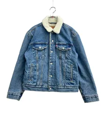 リーバイス デニムジャケット ダメージ加工 内側ボア レディース SIZE S Levi's