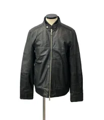 エイケイエム レザージャケット シングルライダース ラムレザー メンズ SIZE XL AKMのサムネイル