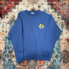 M 90s Tultex プリンティング 起毛 スウェットシャツ