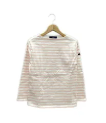 セントジェームス ボーダー柄ボートネック長袖Tシャツ ロンT レディース SIZE XXS SAINT JAMES