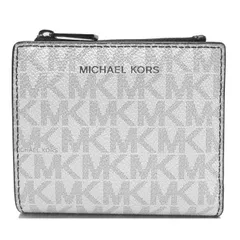 マイケルコース 二つ折り財布 (小銭入れ有り) MICHAEL KORS COOPER ジップ ウォレット 36S5LCOE8B BRIGHT WHITE アウトレット メンズ