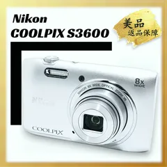 美品 Nikon COOLPIX S3600 デジカメ 充電器付き シルバー Amazon.com : Nikon Digital Camera COOLPIX S3600 Silver S3600SL