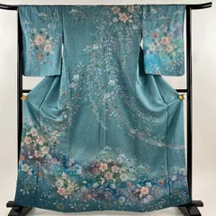 ★専用★未使用品 訪問着 辻が花 身丈171cm 裄丈71cm トールサイズ正絹 トールサイズ 辻ヶ花 訪問着 正絹 裄丈71.5 身丈171 訪問着 絞り