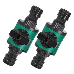 Neutral Zenith 水道ホース ジョイント 蛇口 ホース コネクター 散水栓 水道管バルブ 止水栓 水量調整 2個セット 