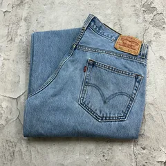 Levi's　リーバイス　505　ボトムス　デニムパンツ　古着　ライトブルー　水色　W34 L30