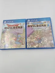 【K-1742】PS4 ドラゴンクエストビルダーズ1＆2 ソフトセット ドラゴンクエストビルダーズ アレフガルドを復活せよ ドラゴンクエストビルダーズ2 破壊神シドーとからっぽの島 再生確認済み
