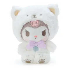 サンリオ(SANRIO) サンリオ ぬいぐるみ クロミ クロミちゃん kuromi ふわふわスノーデザインシリーズ キャラクター 16.5×12×22cm 539228 SANRIO [クロミ]