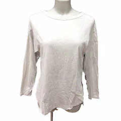 ジャーナルスタンダード レリューム JOURNAL STANDARD relume カットソー 長袖 F アイボリー 白 ホワイト /YK