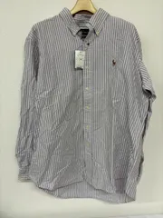 Ralph Lauren ラルフローレン ストライプシャツ クラシックフィット XXL コットン100% 新品タグ付き