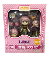 美品 グッドスマイルカンパニー キャラクター・ボーカル・シリーズ03 ねんどろいど 巡音 ルカ (応援ver.) フィギュア