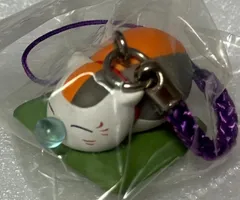 e❌夏目友人帳❌　ニャンコ先生　鼻提灯　フィギュアストラップ