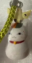 e❌夏目友人帳❌　ニャンコ先生　式神　フィギュアストラップ