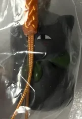 e❌夏目友人帳❌　黒ニャンコ　風呂敷　フィギュアストラップ