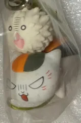 e❌夏目友人帳❌　ニャンコ先生　&　毛玉　フィギュアストラップ