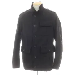 【中古】シーラップ Sealup コットンポリエステル 内ボア ミリタリージャケット ブラック【サイズ44】【メンズ】のサムネイル