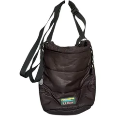 Z1623 L.L.Bean ショルダーバッグ エルエルビーン　ワンショルダーバッグ　ボディバッグ　ポーチ ブラック 黒