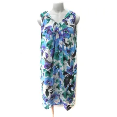 ロッソ ROSSO アーバンリサーチ ワンピース ひざ丈 ノースリーブ 総柄 F マルチカラー /YI