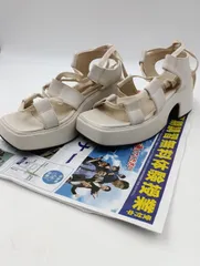 【K-1751】Kastane カスタネ 厚底 サンダル レースアップサンダル 夏 Lサイズのサムネイル