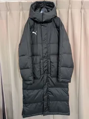 PUMA プーマ ダウン ベンチコート M 黒