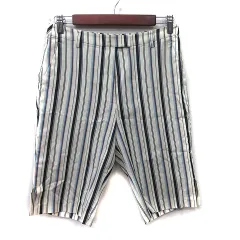 マンシングウェア MUNSINGWEAR ハーフパンツ ショート ストライプ 11 L マルチカラー /YI