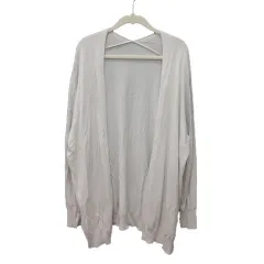 ロペピクニック ROPE Picnic カーディガン ニット 長袖 38 ライトグレー /MS