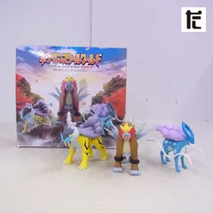 ポケモンスケールワールド 1/20 ライコウ＆エンテイ＆スイクン ジョウト地方 フィギュア バンダイ 箱付/PK01808