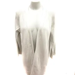 ミラオーウェン Mila Owen カーディガン ニット 長袖 ロング 0 ベージュ /RT