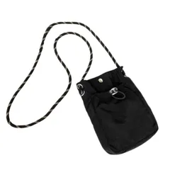 [ハルジオ] ミニショルダーバッグ ミニバッグ スマホポーチ ポシェット ショルダーバッグ 小さめ 人気 レディース 斜めがけ ショルダーポーチ スマホ 携帯 小物 収納 縦型 バック かばん 鞄 軽量 おしゃれ かわいい 可愛い お洒落 (ブラ [ブラック]