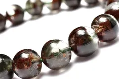 【１点物】半々タイプ ガーデンクォーツ　9mm　ブレスレット パワーストーン 天然石 _MC1242