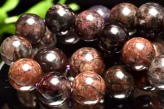 癒やしの石◇ブラウン スギライト(杉石)　10mm　ブレスレット 1個売り パワーストーン 天然石 _BG6175-10