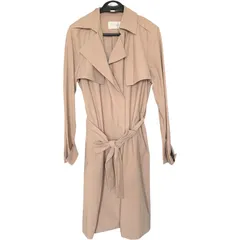 Z1623 PINKY&DIANNE トレンチコート  ピンキーアンドダイアン　トレンチコート ロングコート ベルテッドコート ベージュ　サイズ38 M