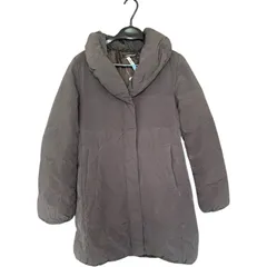 Z1623 ロートレアモン LAUTREAMONT ダウンジャケット ダウンコート 38 グレージュ ベージュ ショート丈