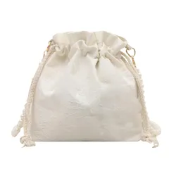 [ハルジオ] 浴衣バッグ ショルダー 袴 巾着 浴衣 巾着バッグ レディース ショルダーバッグ 巾着袋 ポーチ 小さめ ミニ 浴衣用 小物 祭り 鞄 かばん パール チェーン おしゃれ かわいい お洒落 可愛い 和装 着物 和服 人気 (ホワイト [ホワイト]