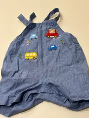 ミッキーハウス ブルー デニム オーバーオール 70 正規品