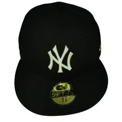 X11246 帽子 キャップ NEWERA ニューヨークヤンキース 59FIFTY キャップ 56.8cm ブラック 71/8 ヤンキース 野球帽 スポーツ