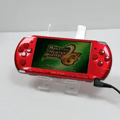 PSP 3000  ラディアントレッド  外装美品 良品 動作確認済み FW6.36 ソニー プレイステーション ポータブル SONY PlayStation Portable psp