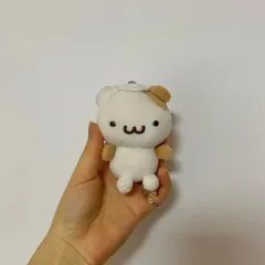 サンリオ ポムポムプリン マフィン クリリン コラボ 限定モデル マスコット ぬいぐるみ キーホルダー